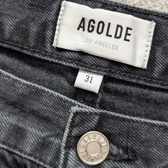 Agolde Lana Mid-Rise Straight Jeans BNWOT - Picture 1 of 9